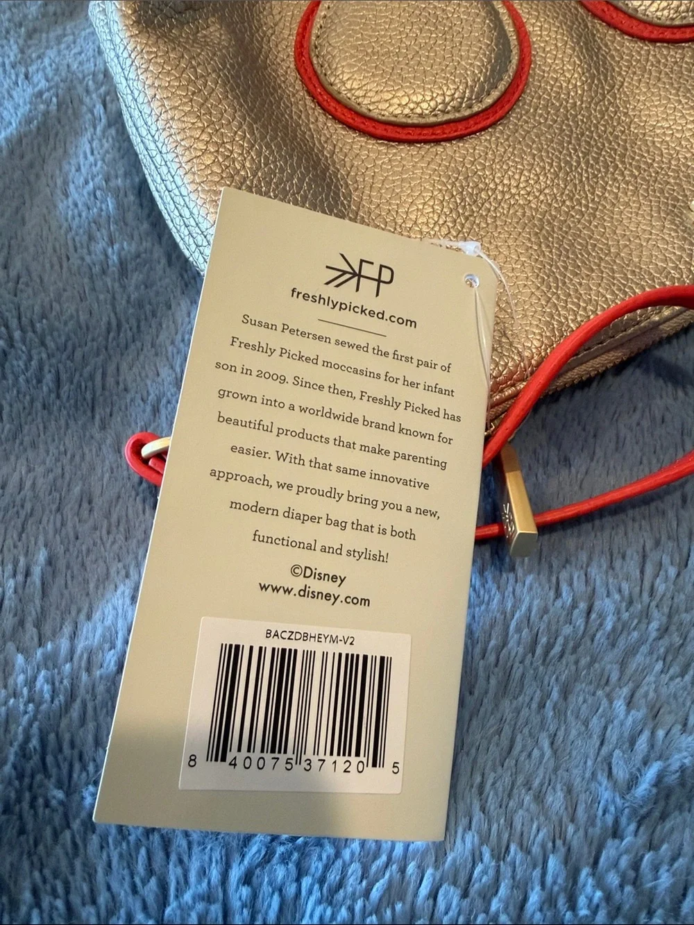 Disney Baby x Freshly Picked Hey Mickey!Classic Zip Pouch